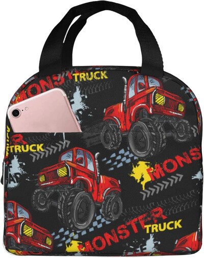 Lõunakott isoleeritud armsad koerad multifilmid loomad lõunasöögikarp Korduvkasutatav lõunakott koolitööks kolledži välireiside piknik