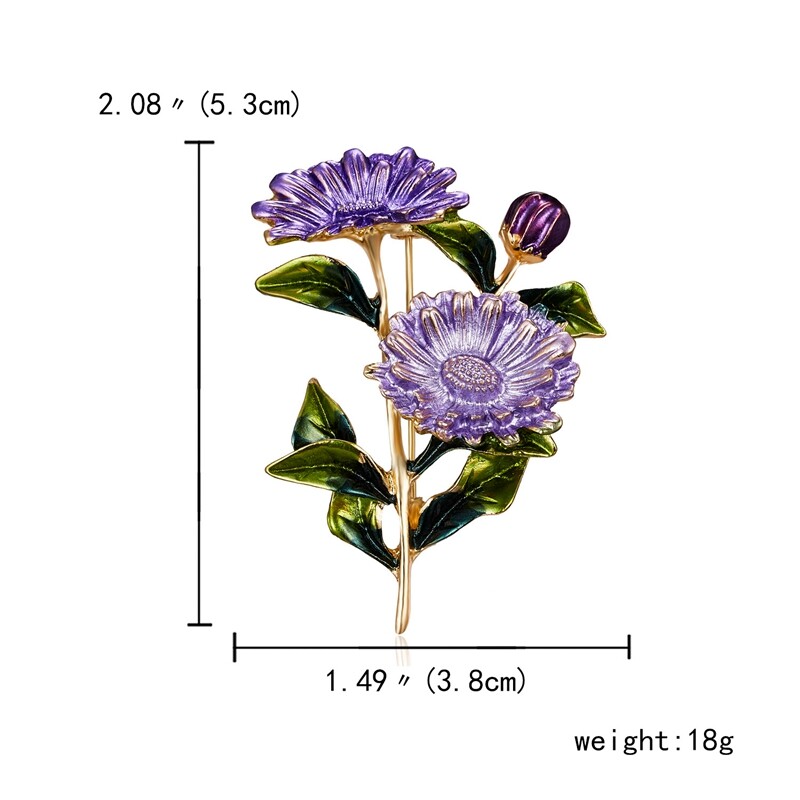 Ace cu flori de trandafir cu email pentru femei, broșe pentru buchet de nuntă, haine, haine, cămașă, eșarfă, broșă, bijuterii, accesorii, cadouri