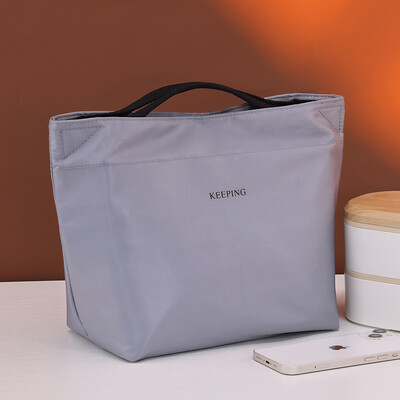 Lihtne kaasaskantav termokott naistele isoleeritud söögikarbiga veekindel kontoritoidu jahutuskott söögikott Bento kott