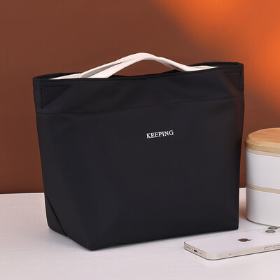 Lihtne kaasaskantav termokott naistele isoleeritud söögikarbiga veekindel kontoritoidu jahutuskott söögikott Bento kott