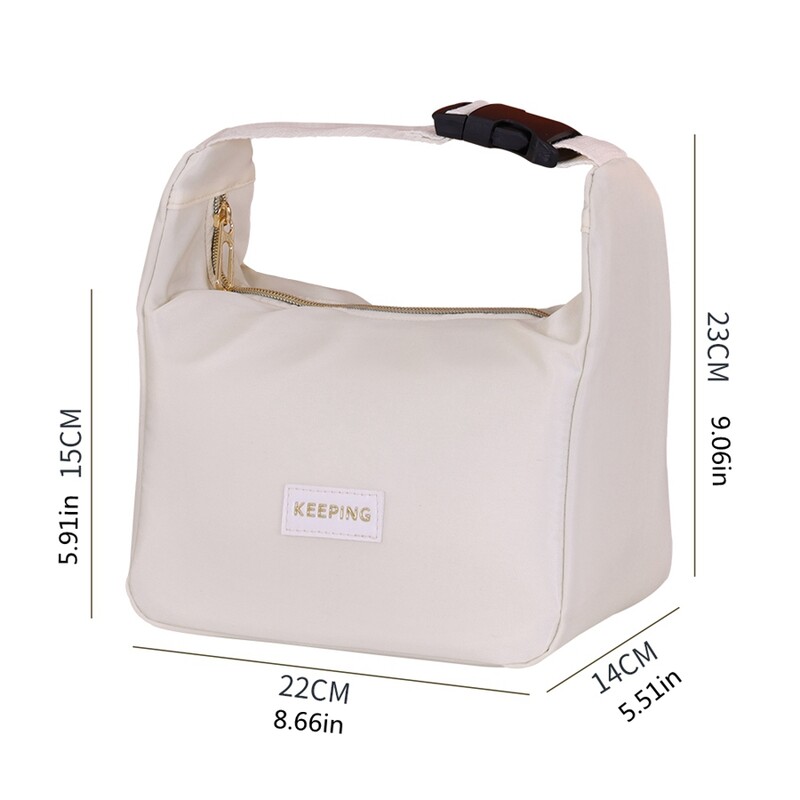 1бр изолационна чанта за кутия за обяд с голям капацитет за офис работници за опаковане на кутии за обяд, чанти за обяд, чанти за чанти чанта за пикник