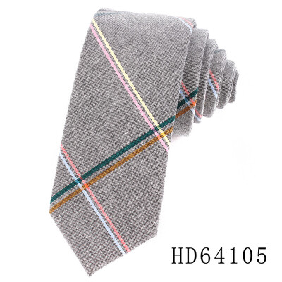 Tanka pamučna kravata za muškarce Žene Ležerna prugasta kravata za zabavu Poslovna vjenčanja Kravate za odrasle Karirane kravate za darove