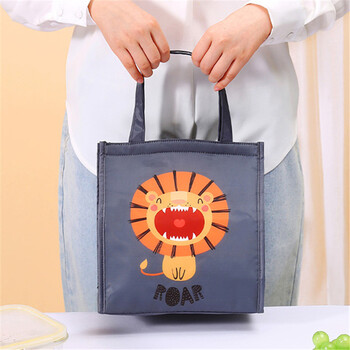 Cartoon Thermal Lunch Bag Portable Insolated Bento Box Bag Cooler Ice Pack Δοχείο φαγητού για πικνίκ για γυναίκες κορίτσι Παιδιά Νέα άφιξη