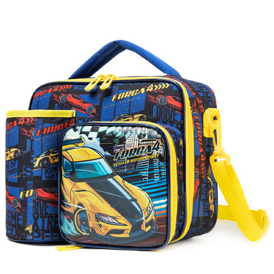 1 tk laste lõunakott Armas polüestrist kandekott kooli piknikule ja parim kingitus lastele