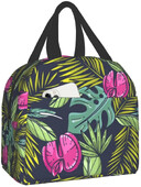 Цветна хавайска тропическа чанта за обяд Пътна кутия Работен охладител Тоте за многократна употреба Кутии за пикник Обратно към училище Изолирани чанти за жени Мъже