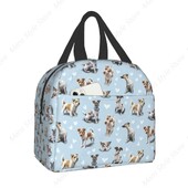 Jack Russelli terjer koerte söögikott jahuti, isoleeritud Bento kast naistele lastele kooli välisreisi kaasaskantavad lõunakarbid