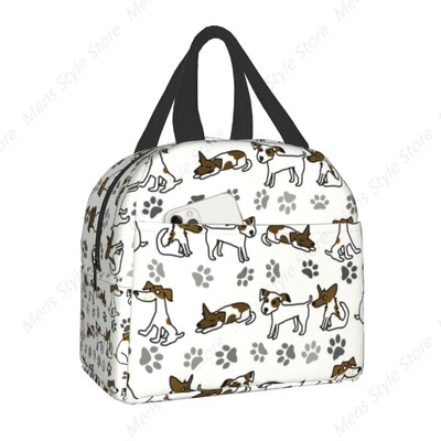 Jack Russelli terjer koerte söögikott jahuti, isoleeritud Bento kast naistele lastele kooli välisreisi kaasaskantavad lõunakarbid