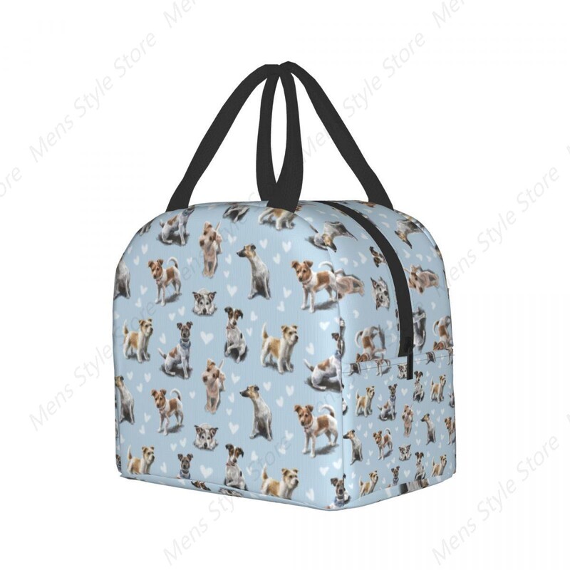 Jack Russelli terjer koerte söögikott jahuti, isoleeritud Bento kast naistele lastele kooli välisreisi kaasaskantavad lõunakarbid