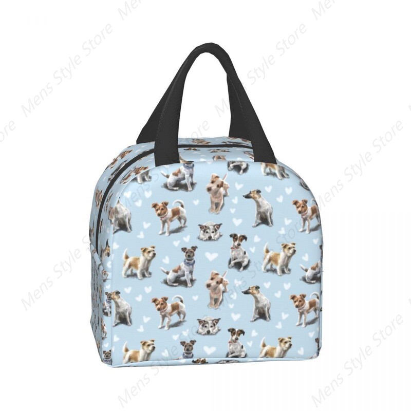 Jack Russelli terjer koerte söögikott jahuti, isoleeritud Bento kast naistele lastele kooli välisreisi kaasaskantavad lõunakarbid