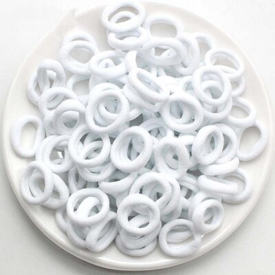 100/300/500 buc Benzi elastice colorate pentru păr fete coadă de cal țin pentru cravată benzi de cauciuc accesorii pentru păr pentru fete