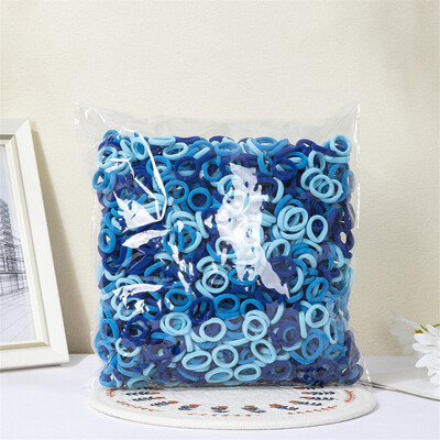 100/300/500 buc Benzi elastice colorate pentru păr fete coadă de cal țin pentru cravată benzi de cauciuc accesorii pentru păr pentru fete