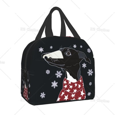 Galgos United Greyhound Изолирани чанти за обяд за жени Мъже Деца Whippet Sighthound Dog Преносим охладител Кутия за обяд за работа Училище