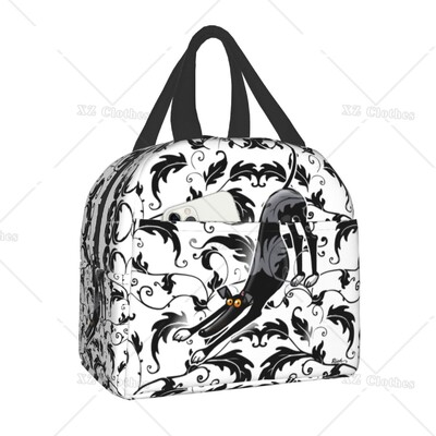 Galgos United Greyhound Изолирани чанти за обяд за жени Мъже Деца Whippet Sighthound Dog Преносим охладител Кутия за обяд за работа Училище