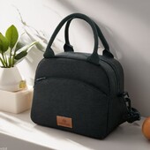 Geantă de prânz pentru femei Geanta de prânz din pânză Geantă de prânz Geantă de prânz Cutie de mâncare Geantă frigorifică de prânz potrivită pentru muncă și școală