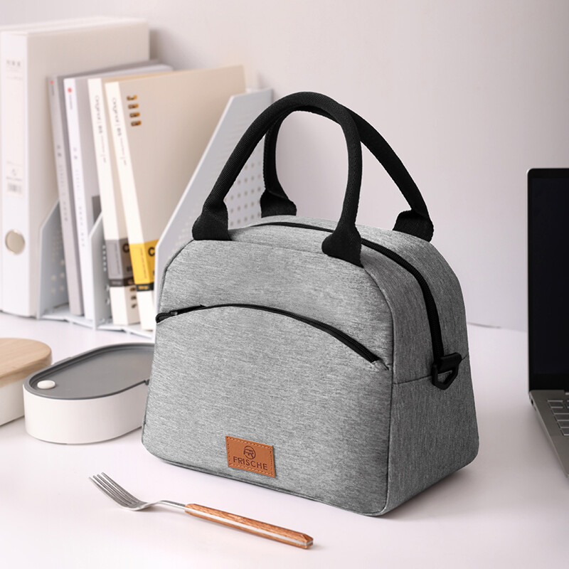 Geantă de prânz pentru femei Geanta de prânz din pânză Geantă de prânz Geantă de prânz Cutie de mâncare Geantă frigorifică de prânz potrivită pentru muncă și școală