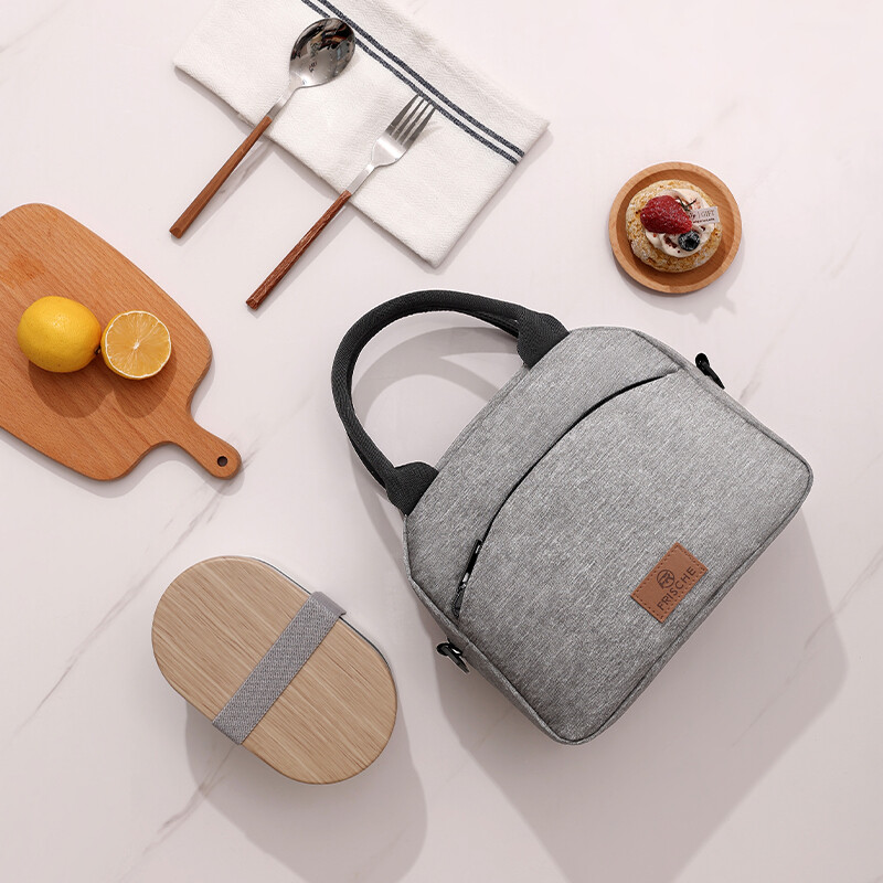 Geantă de prânz pentru femei Geanta de prânz din pânză Geantă de prânz Geantă de prânz Cutie de mâncare Geantă frigorifică de prânz potrivită pentru muncă și școală