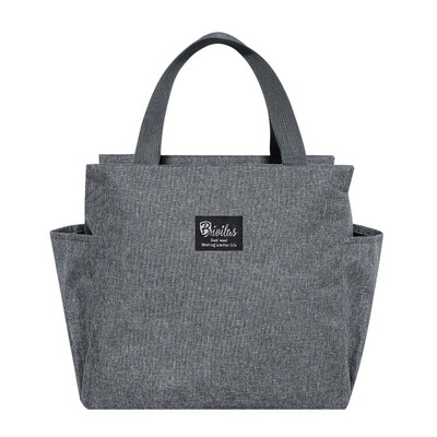 Многофункционална хладилна чанта с голям капацитет Водоустойчива Оксфордска преносима термочанта с цип Термални чанти за обяд за жени Кутия за обяд Чанта за храна за пикник