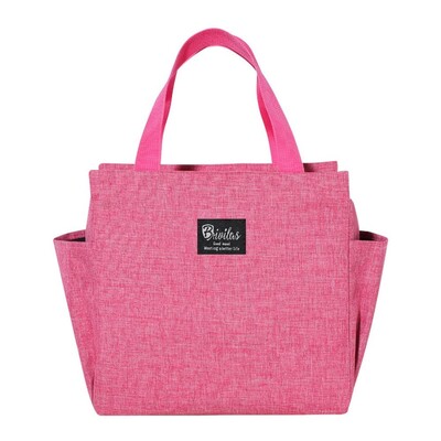 Многофункционална хладилна чанта с голям капацитет Водоустойчива Оксфордска преносима термочанта с цип Термални чанти за обяд за жени Кутия за обяд Чанта за храна за пикник