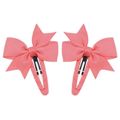 2 buc/lot funde agrafă de păr pentru copii, fete, panglică de culoare solidă, fundă, clemă BB, drăguț, agrafe pentru copii, agrafe, accesorii pentru păr