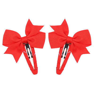 2 buc/lot funde agrafă de păr pentru copii, fete, panglică de culoare solidă, fundă, clemă BB, drăguț, agrafe pentru copii, agrafe, accesorii pentru păr