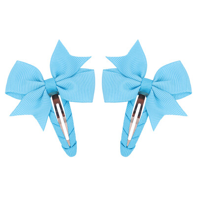 2 buc/lot funde agrafă de păr pentru copii, fete, panglică de culoare solidă, fundă, clemă BB, drăguț, agrafe pentru copii, agrafe, accesorii pentru păr