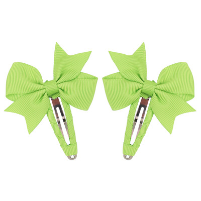 2 buc/lot funde agrafă de păr pentru copii, fete, panglică de culoare solidă, fundă, clemă BB, drăguț, agrafe pentru copii, agrafe, accesorii pentru păr