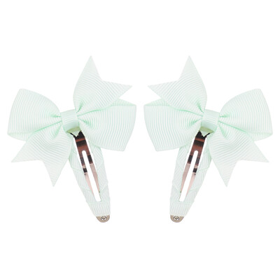 2 buc/lot funde agrafă de păr pentru copii, fete, panglică de culoare solidă, fundă, clemă BB, drăguț, agrafe pentru copii, agrafe, accesorii pentru păr