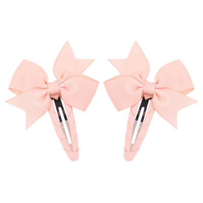 2 buc/lot funde agrafă de păr pentru copii, fete, panglică de culoare solidă, fundă, clemă BB, drăguț, agrafe pentru copii, agrafe, accesorii pentru păr