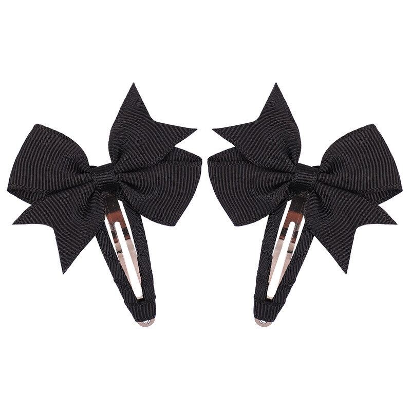 2 buc/lot funde agrafă de păr pentru copii, fete, panglică de culoare solidă, fundă, clemă BB, drăguț, agrafe pentru copii, agrafe, accesorii pentru păr