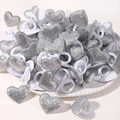 10/20 bucle pentru fete roz inimă stea copii bucla de păr fără rău pentru păr desene animate prosop frânghie coadă de cal mini banda de cauciuc pentru copii