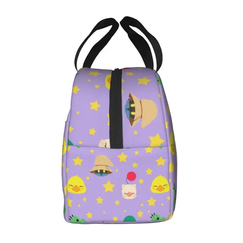 Final Fantasy Video Games Изолирани чанти за обяд за работа Училище Термален охладител Кутия за обяд Жени Деца