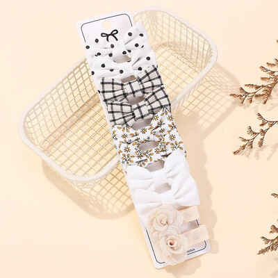 10Pcs/Lot Dječje ukosnice za djevojčice Slatka mašna za pokrivala za glavu za bebe Gumice za kosu Koje za kosu Dječje ukosnice Pokrivala za glavu Dodaci za kosu