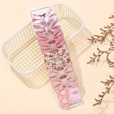 10Pcs/Lot Dječje ukosnice za djevojčice Slatka mašna za pokrivala za glavu za bebe Gumice za kosu Koje za kosu Dječje ukosnice Pokrivala za glavu Dodaci za kosu