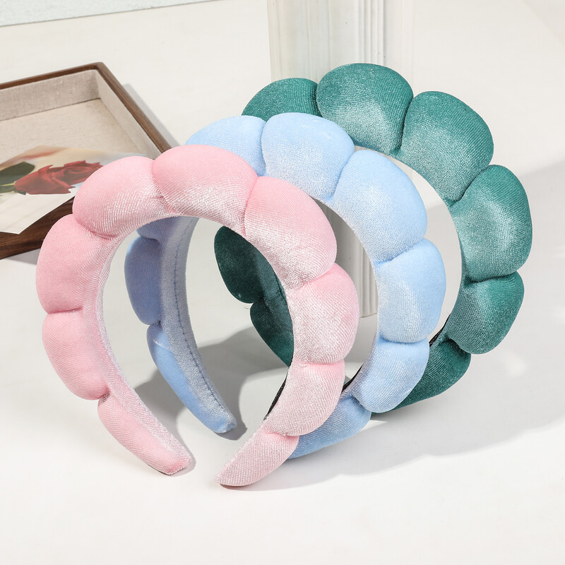 1 buc Bentiță Spa pentru spălarea feței, Banda anti-alunecare din burete leopard pentru îngrijirea pielii, pentru femei, fete, căptușite