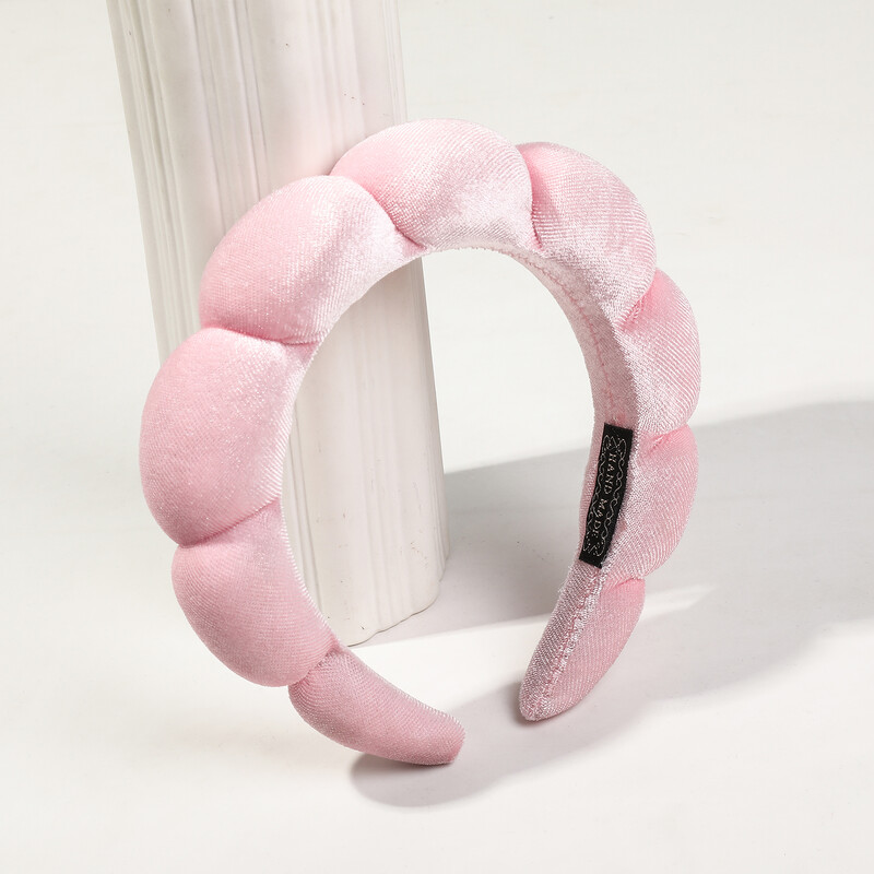 1 buc Bentiță Spa pentru spălarea feței, Banda anti-alunecare din burete leopard pentru îngrijirea pielii, pentru femei, fete, căptușite