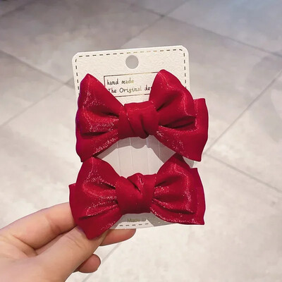 Sweet Bow Kosa za kosu Žene Djevojke Kosače za kosu sa mašnom Djevojčice Princeze Satenske ukosnice s leptirima Duckbill Clip Dječji dodaci za kosu