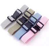 Băieți Fete Curele Moda Pantaloni Unisex Curea Pânză Copii Colorate Bomboane Culori Adolescent Blugi Pantaloni Cargo Talie Ajustabilă