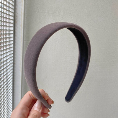 Toamnă Iarnă, pânză moale de catifea, benzi de păr căptușite cu burete pentru femei, fete, cumpărături casual, spălarea feței, accesorii de păr