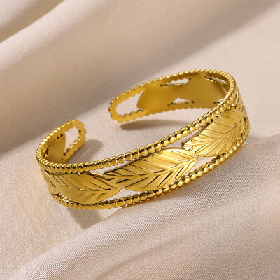 Moderna tauriņa kaklasaites aproce atvērta rokassprādze sievietēm, meitenēm, nerūsējošā tērauda augstas kvalitātes Pulseras zelta krāsas rokassprādzes rotaslietas labākā dāvana