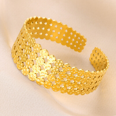 Moderna tauriņa kaklasaites aproce atvērta rokassprādze sievietēm, meitenēm, nerūsējošā tērauda augstas kvalitātes Pulseras zelta krāsas rokassprādzes rotaslietas labākā dāvana