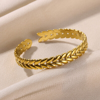 Moderna tauriņa kaklasaites aproce atvērta rokassprādze sievietēm, meitenēm, nerūsējošā tērauda augstas kvalitātes Pulseras zelta krāsas rokassprādzes rotaslietas labākā dāvana