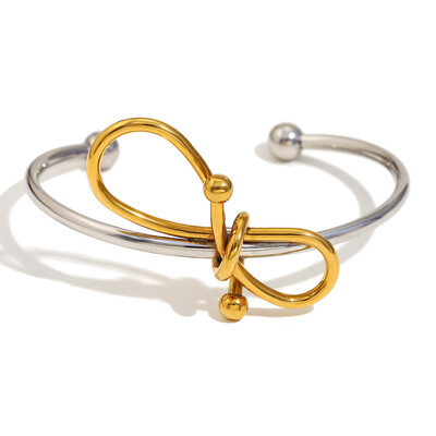 MamacitaSlay Brățări populare de culoare argintiu, placate cu aur, brățări rezistente la apă, bijuterii la modă din oțel inoxidabil pentru femei