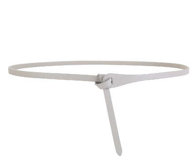 Visokokvalitetni tanki ženski remeni od prave kože, jednostavni, elegantni s osjećajem dizajna za ženske haljine, dizajnerski pojas