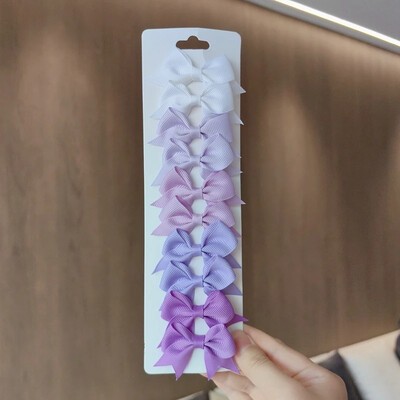 10kom/set Čvrste BB kopče za slatke djevojke Trake s mašnama Butik ukosnice Pokrivala za glavu Dječji dodaci za kosu Pokloni