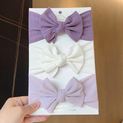 3 buc bentiță pentru fetiță, cu turban pentru nou-născut, accesoriu pentru curele de păr pentru copii, banda de păr în aer liber, pentru copii mici, accesorii pentru păr