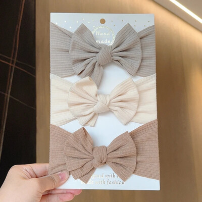 3 buc bentiță pentru fetiță, cu turban pentru nou-născut, accesoriu pentru curele de păr pentru copii, banda de păr în aer liber, pentru copii mici, accesorii pentru păr