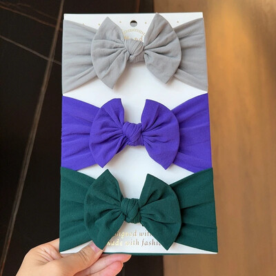 3 buc bentiță pentru fetiță, cu turban pentru nou-născut, accesoriu pentru curele de păr pentru copii, banda de păr în aer liber, pentru copii mici, accesorii pentru păr