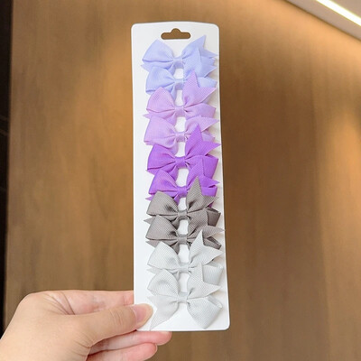 10kom/set Čvrste BB kopče za slatke djevojke Trake s mašnama Butik ukosnice Pokrivala za glavu Dječji dodaci za kosu Pokloni