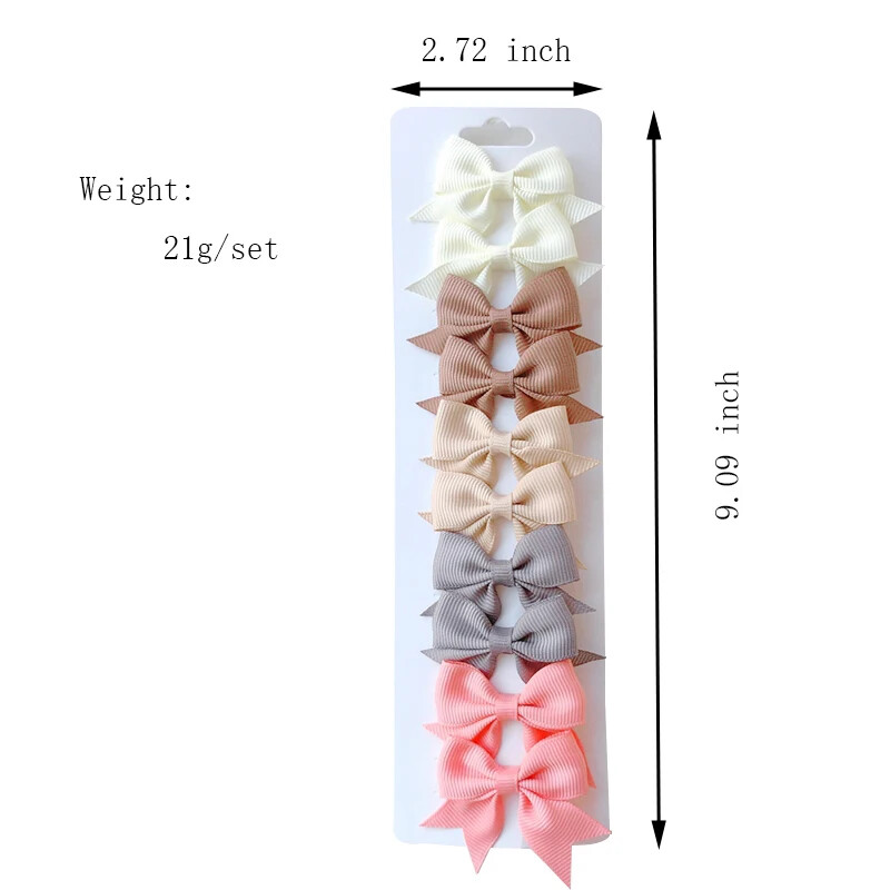 10kom/set Čvrste BB kopče za slatke djevojke Trake s mašnama Butik ukosnice Pokrivala za glavu Dječji dodaci za kosu Pokloni