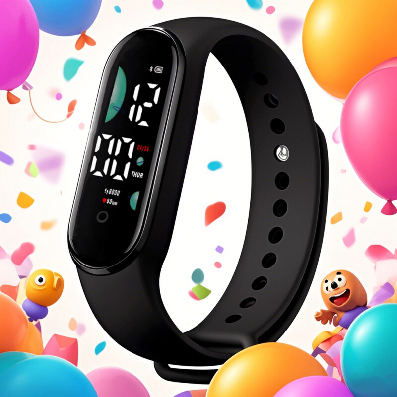 Ceas electronic M9 cu control tactil LED, ceas multifunctional rezistent la apa, barbati, femei, unisex, bratara sportiva digitala pentru copii